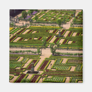 Íman Jardim no Castelo de Villandry, Indre-et-Loire, 2