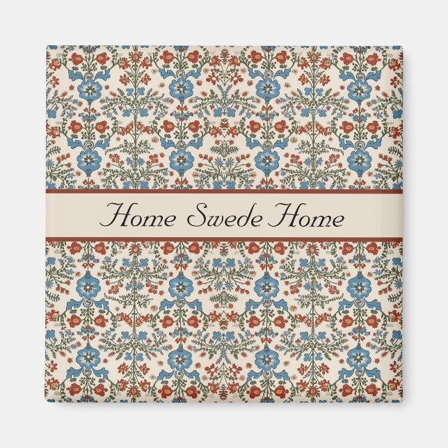 Íman Jardim Norueguês, personalizado (Frente)