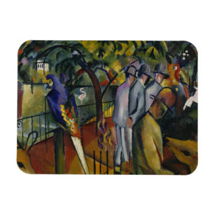 Íman Jardim zoológico de August Macke   mim