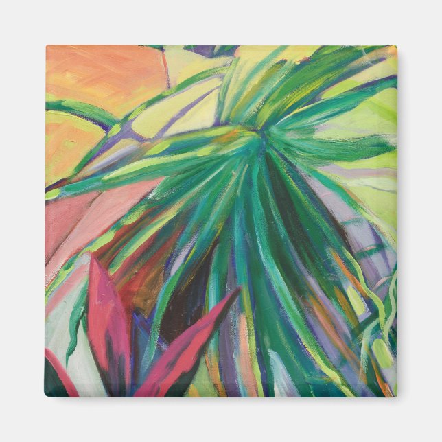 Íman Jardin Abstracto I (Frente)