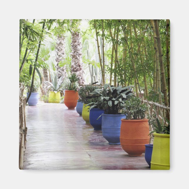 Íman Jardin Majorelle, Jardim Majorelle, agora um espaç (Frente)