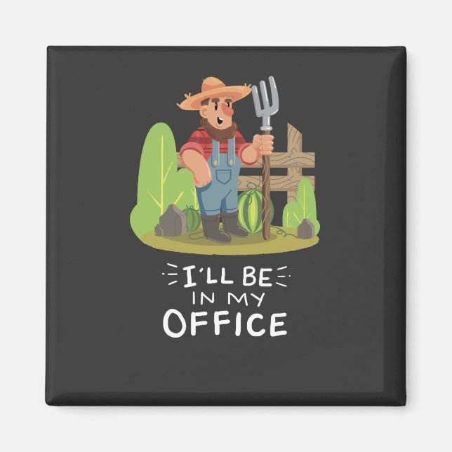 Íman Jardinagem (Frente)