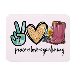 Íman Jardinagem do Amor pela Paz