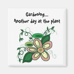 Íman Jardinagem... Mais um dia na planta