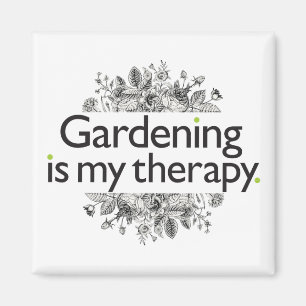 Íman Jardinar é minha terapia