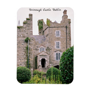 Íman Jardins antigos do castelo de Drimnagh na Irlanda