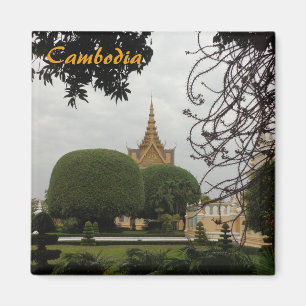 Íman Jardins de Royal Palace, ímã de Phnom Penh,