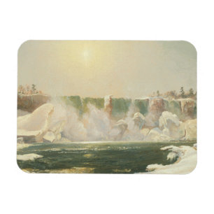 Íman Jasper Francis Cropsey - Cataratas Niágara no inv
