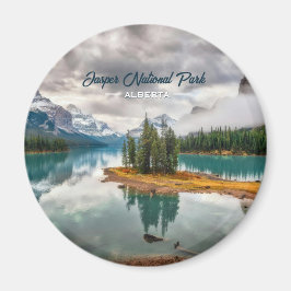 Íman Jasper National Park Banff Canadá Souvenir