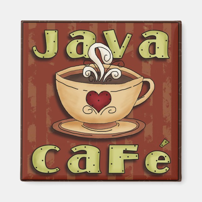 Íman Java Cafe (Frente)