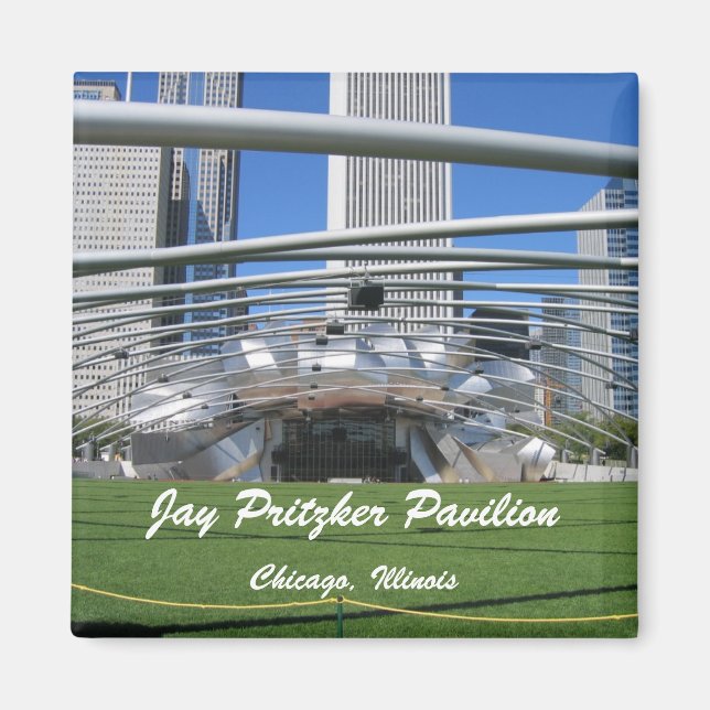 Íman Jay Pritzker Pavilion (Frente)