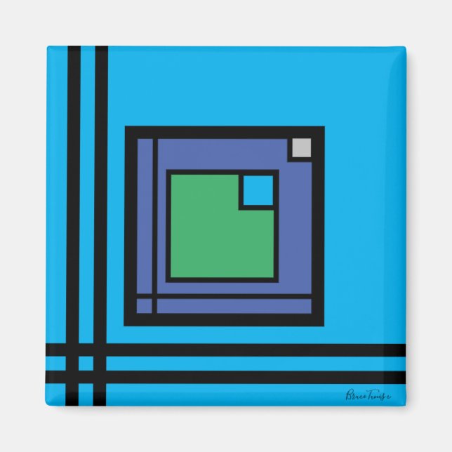 Íman ''Jazz'' por Bruce Tunis (Frente)