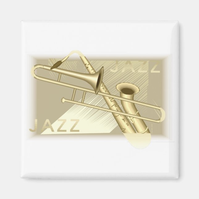 Íman Jazz Saxaphone e Trombone (Frente)