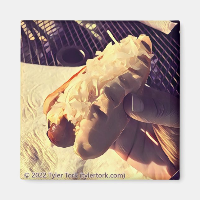 Íman Jazzy Dog Magnet (Frente)