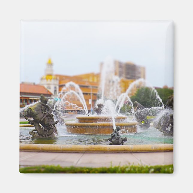 Íman JC Nichols Fountain Country Club Plaza KC (Frente)