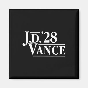 Íman Jd Vance 28 Red Vance 2028 J.d. Presidente Hillbil