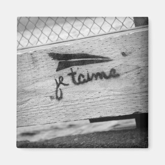 Íman Je T'aime (Eu te amo) Magnet