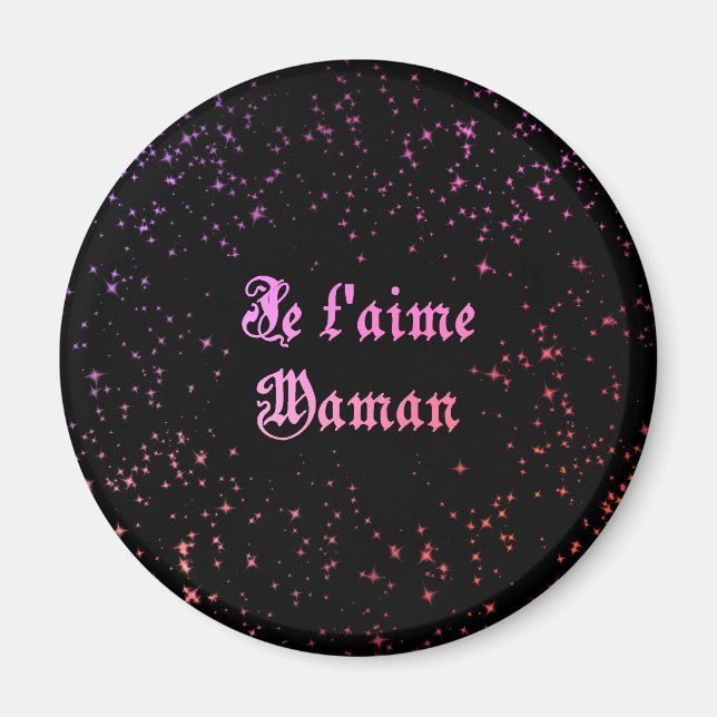 Íman Je t'aime Maman, Dia de as mães (Frente)