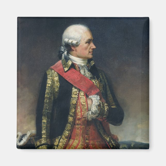 Íman Jean-Baptiste de Vimeur Conde de Rochambeau (Frente)