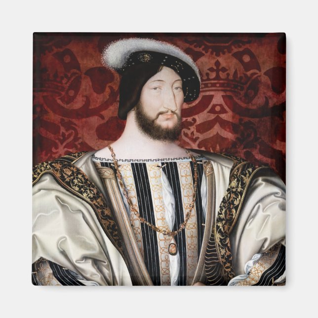 Íman Jean Clouet - Francois I, Rei da França (Frente)