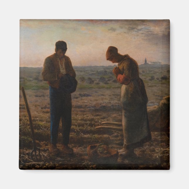 Íman Jean-Francois Millet - Angelus (Frente)