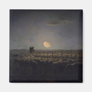 Íman Jean-Francois Millet - Orelha, Lua 1860