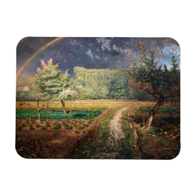 Íman Jean-Francois Millet - Primavera em Barbizon (Horizontal)