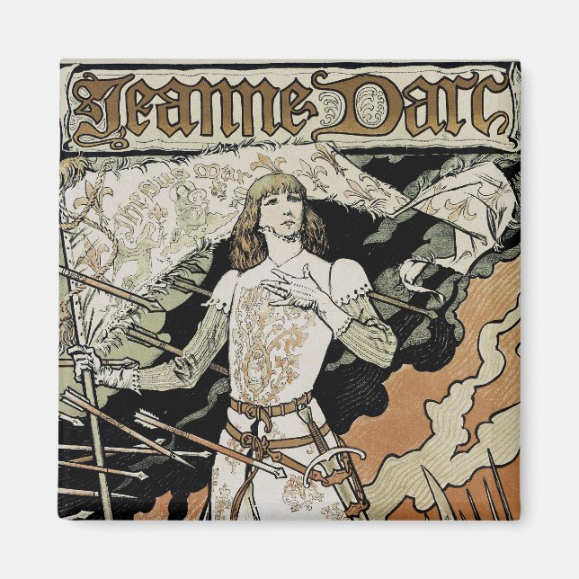 Íman Jeanne d'Arc ~ Sarah Bernhardt (Frente)