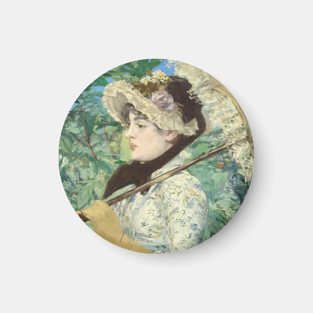 Íman Jeanne (Primavera) Edouard Manet (Frente)
