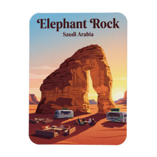 Íman Jebel Al-Fil (Roca do Elefante) Arábia Saudita