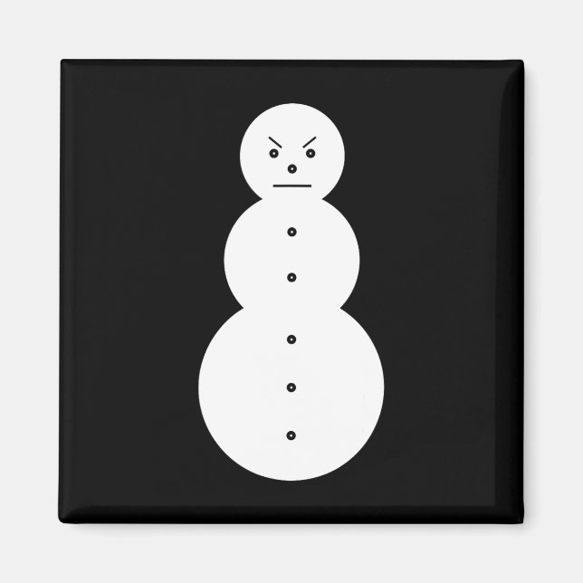 Íman Jeezy Boneco de Neve - Boneco de Neve Raivoso Hiph (Frente)