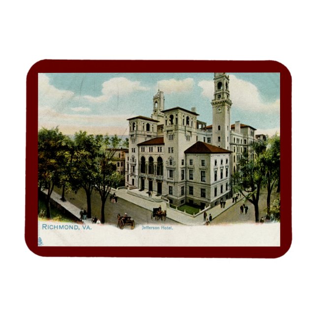 Íman Jefferson Hotel, Richmond, VA Vintage (Horizontal)