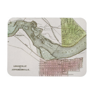 ÍMAN  JEFFERSONVILLE, INDIANA: MAPA
