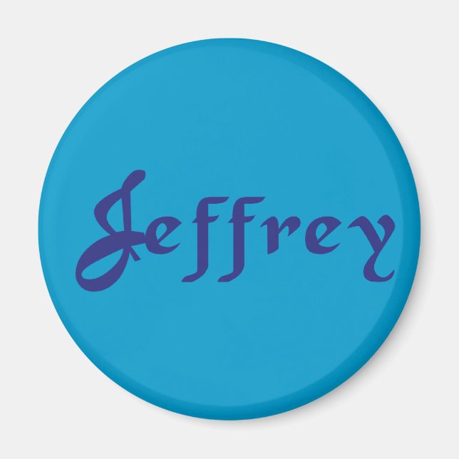 Íman Jeffrey Ímã (Frente)