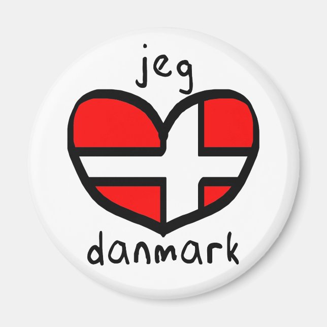 Íman Jeg Elsker Danmark (Frente)