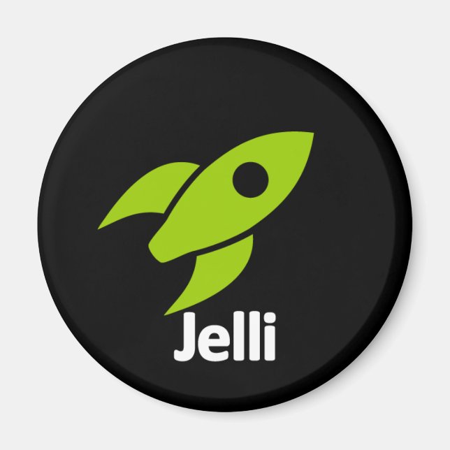 Íman Jelli Rocket Magnet (Frente)