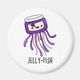 Íman Jelly Jar Pun Engraçado Jelly