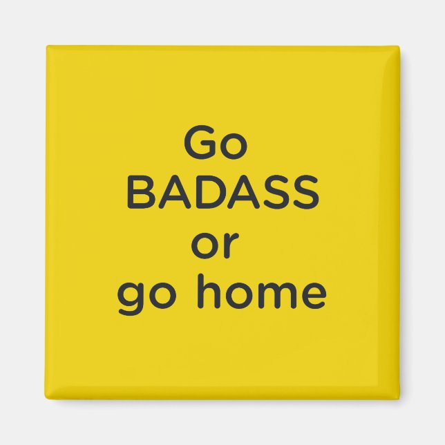 Íman Jen Sincero Badass Magnet (Frente)