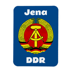 Íman Jena, DDR, Jena, Alemanha (GDR Ossi da Alemanha Or