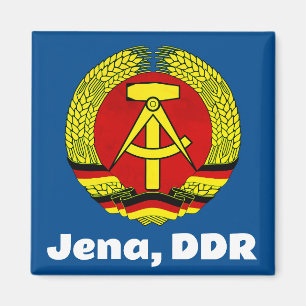 Íman Jena, DDR, Jena, Alemanha (GDR Ossi da Alemanha Or