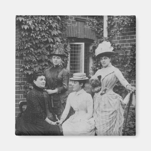 Íman Jennie Jerome, mais tarde Lady Randolph Churchill (Frente)