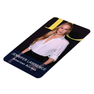 Íman Jennifer Lawrence, Atriz Americana - Imagem Fotogr