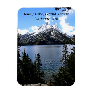 Íman Jenny Lake Grand Tetons Fotografia Flexível