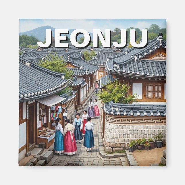 Íman Jeonju Hanok Village Coreia do Sul (Frente)