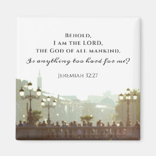 Íman Jeremiah 32:27 É duro demais para mim?