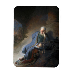 Íman Jeremias Destruição Jerusalém Bíblia Rembrandt