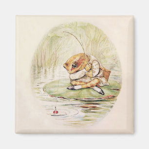 Íman "Jeremy Fisher em um Lilypad" por Beatrix Potter