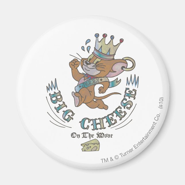 Íman Jerry Big Cheese Na Lua 2 (Frente)