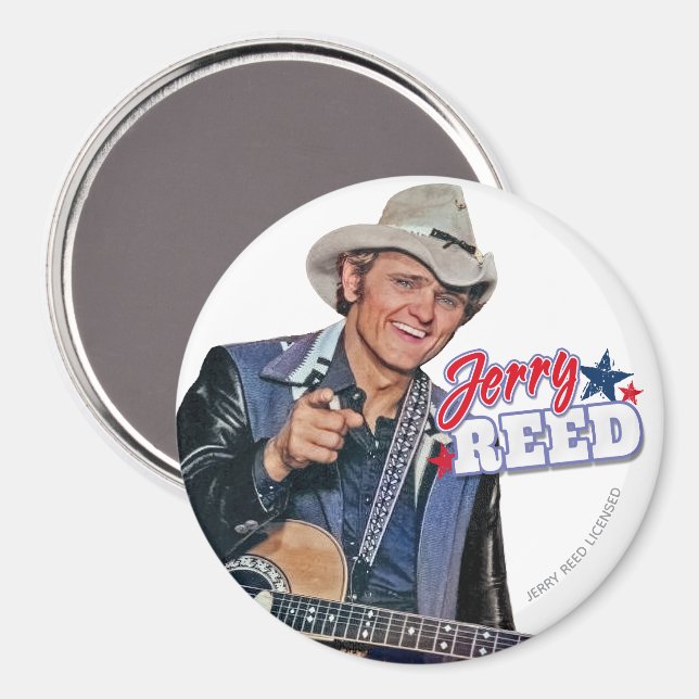 Íman Jerry Reed Magnet (Front/Back)