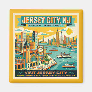 Íman Jersey City NJ Portal para o Harbor Square